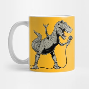 Tyrannosaurus is Singing Mug